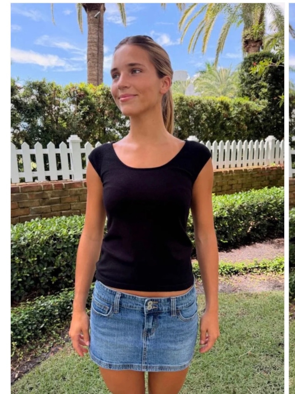 Brandy Melville Dahlia Knit Top
